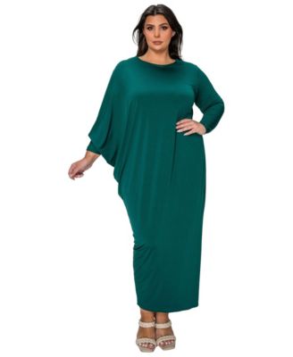 Plus Size Louella Asymmetrical Maxi Dress