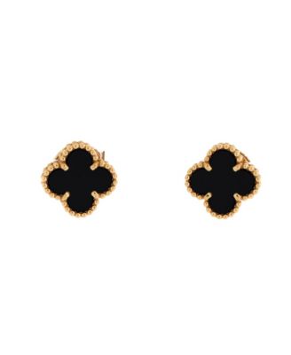 Pre-Owned Van Cleef and Arpels Sweet Alhambra Stud Earrings