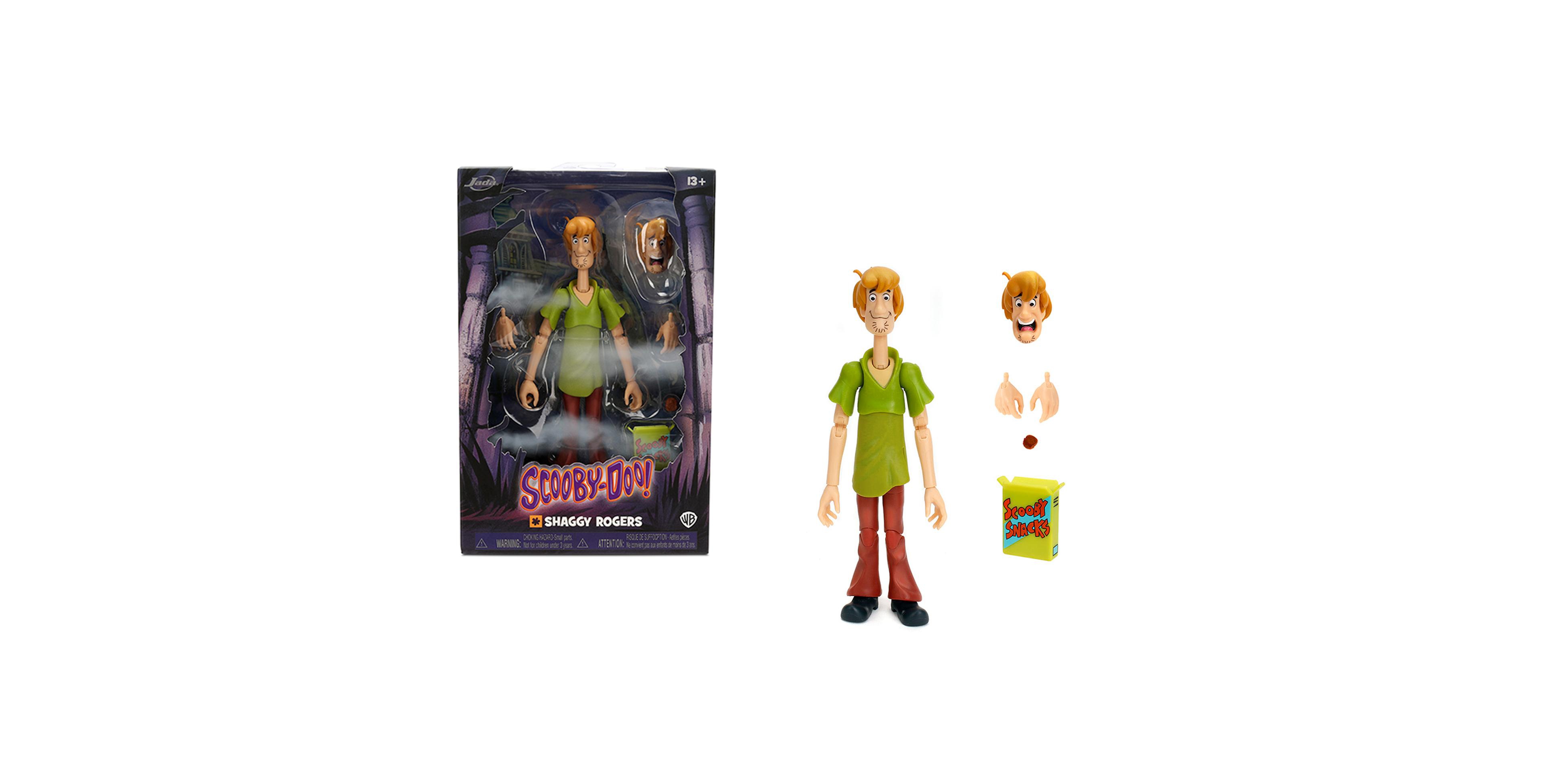 Jada Scooby-Doo Shaggy Rogers 6.5" Moveable Action Figure, 14+