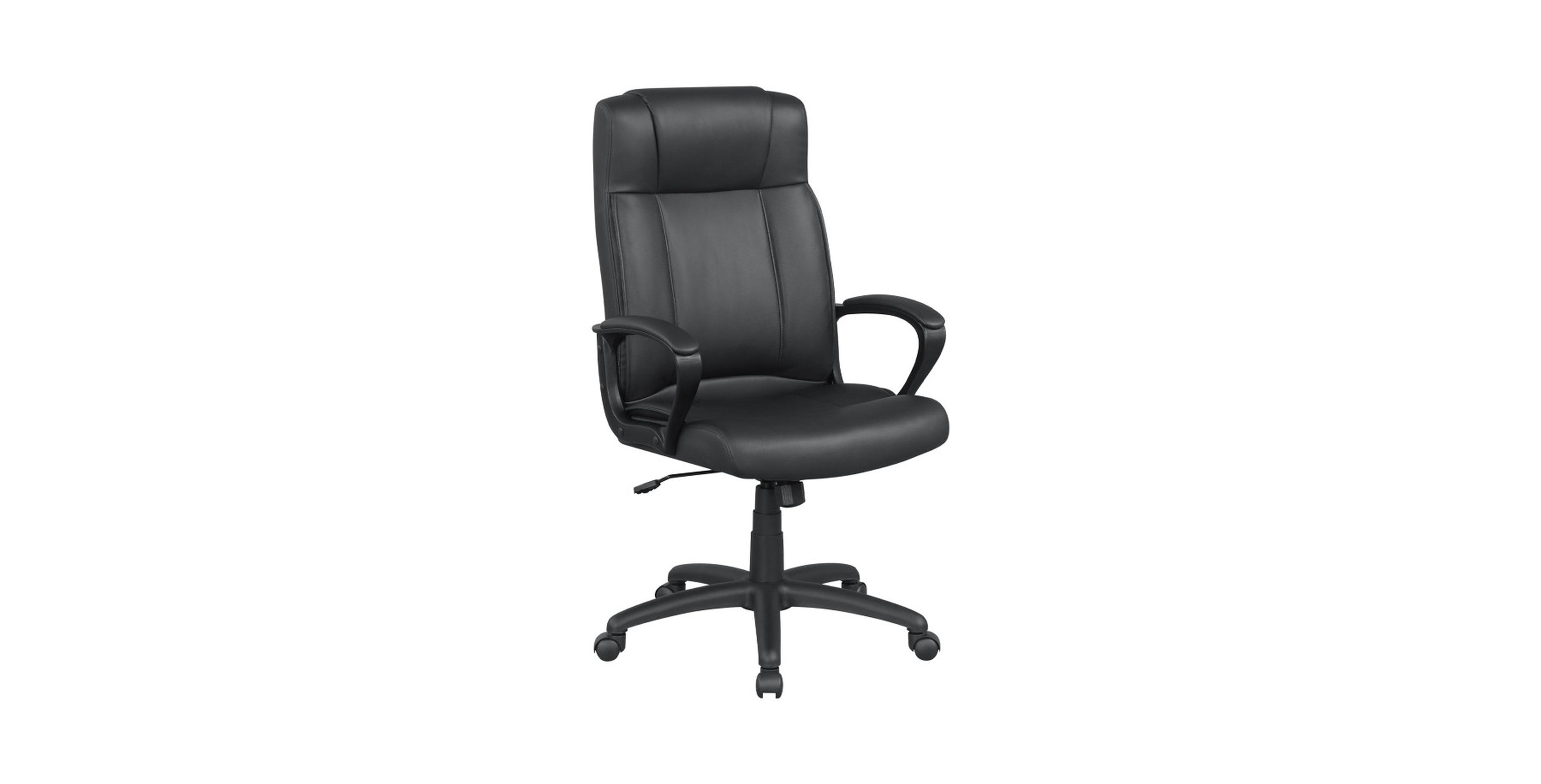 Gouun Faux Leather Office Chair with Rocking Function and Padded Headrest