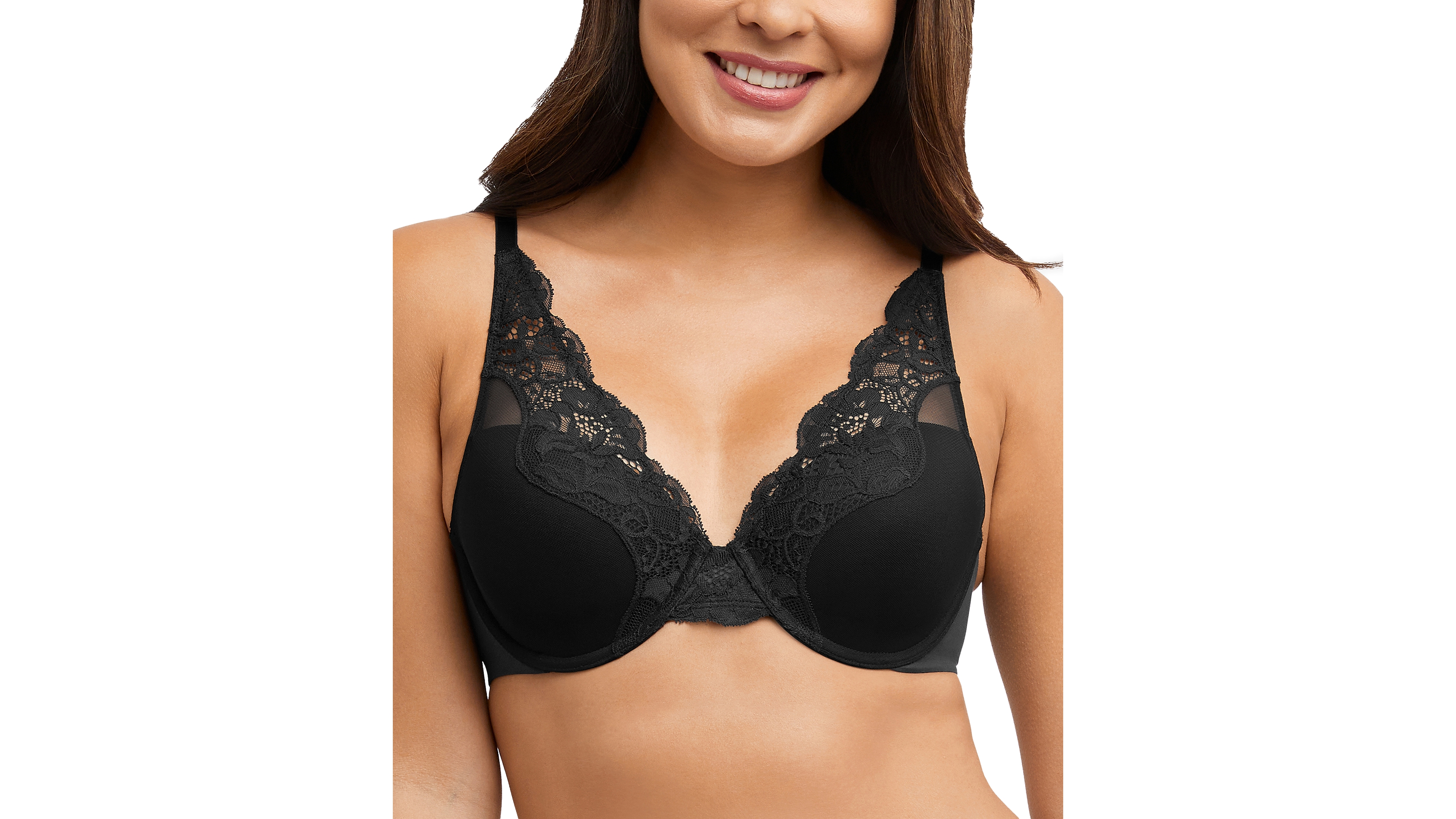 Bali Women's One Smooth U Comfort Stretch Lace Uw DF0084