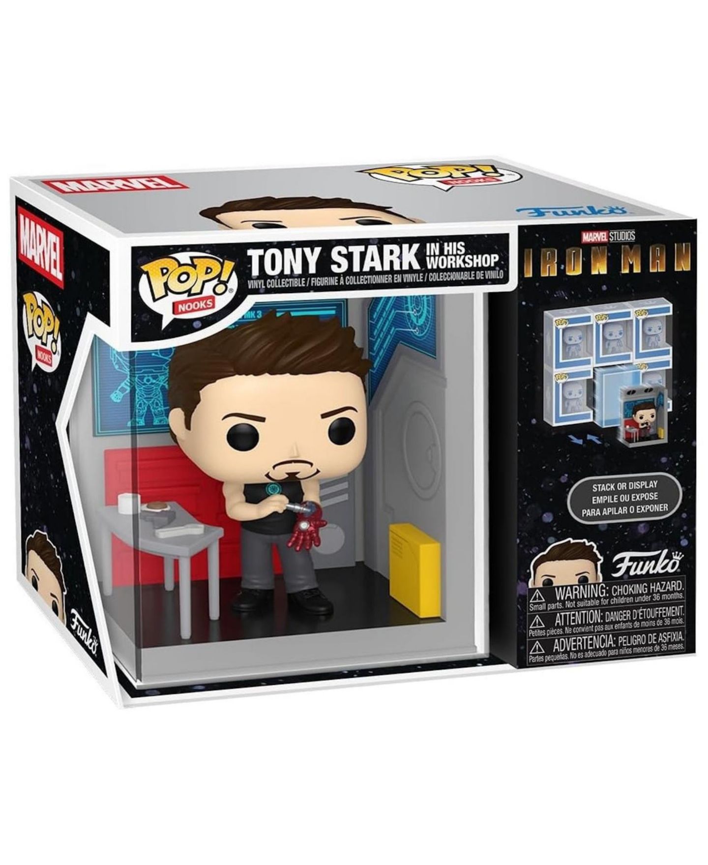 Фигурка Funko Pop! Marvel Tony Stark Vinyl, от 3 лет — фото 1