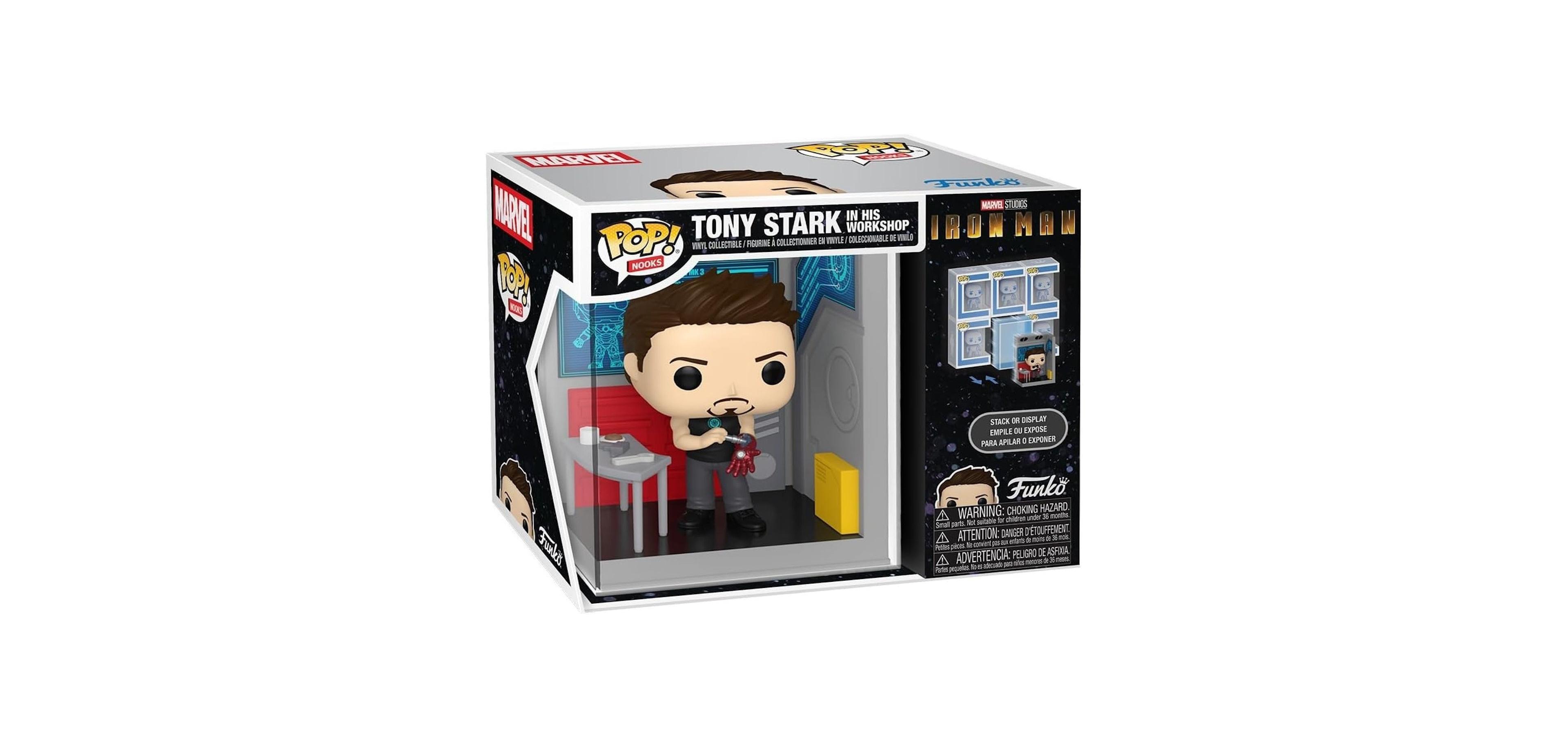 Funko Pop! Marvel Tony Stark Vinyl Figure, Ages 3+