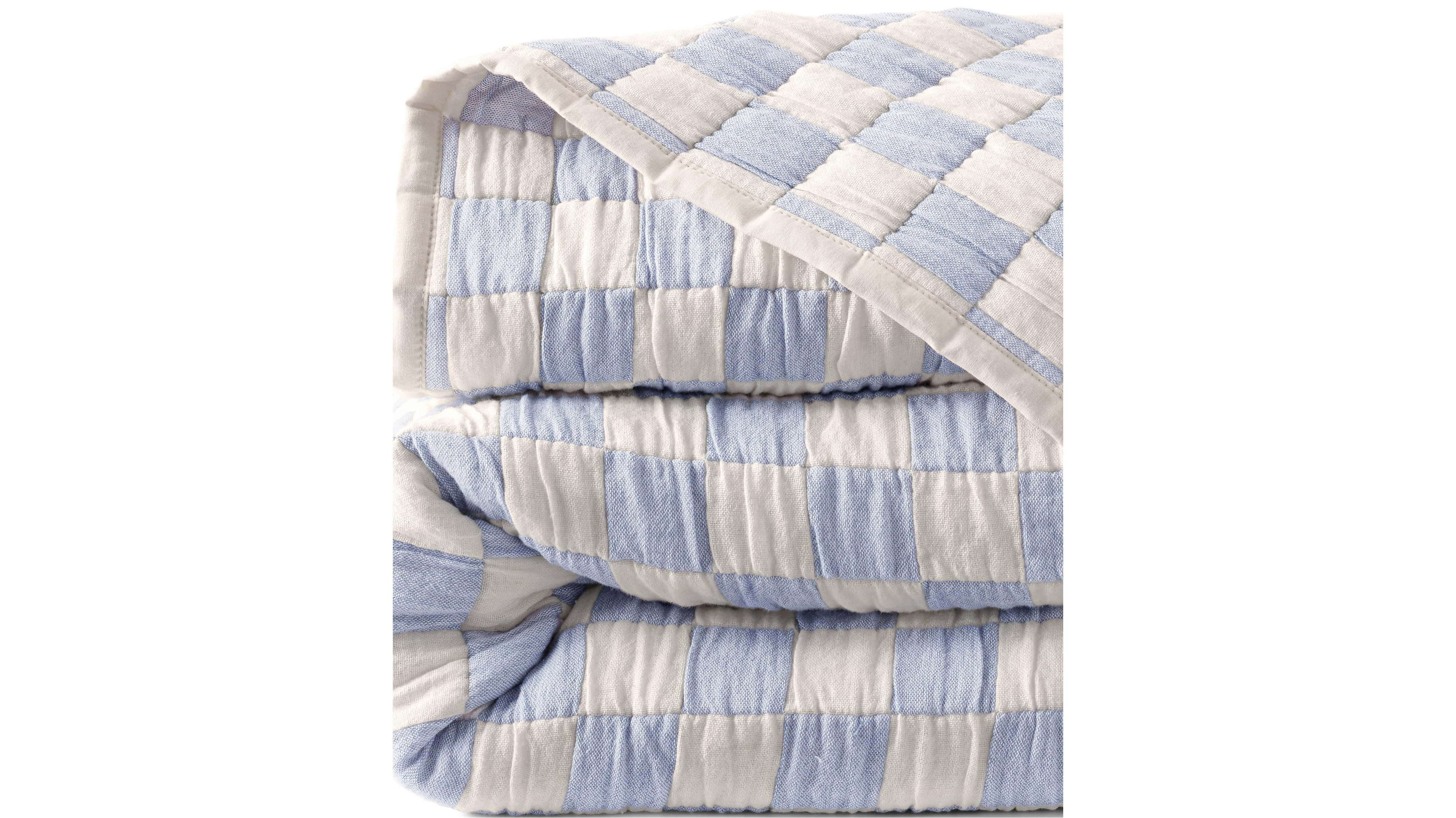 Lands' End Jacquard Quilted Coverlet