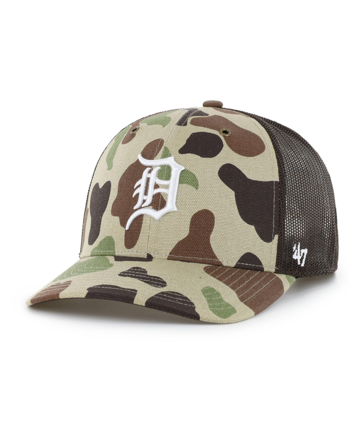 '47 Brand Men's Camo Detroit Tigers Duck Camo Trucker Hat - Camo