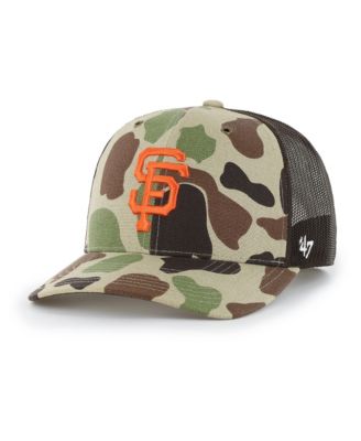 Men's Camo San Francisco Giants Duck Camo Trucker Hat