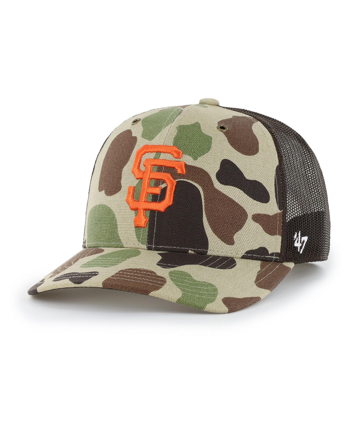 '47 Brand Men's Camo San Francisco Giants Duck Camo Trucker Hat