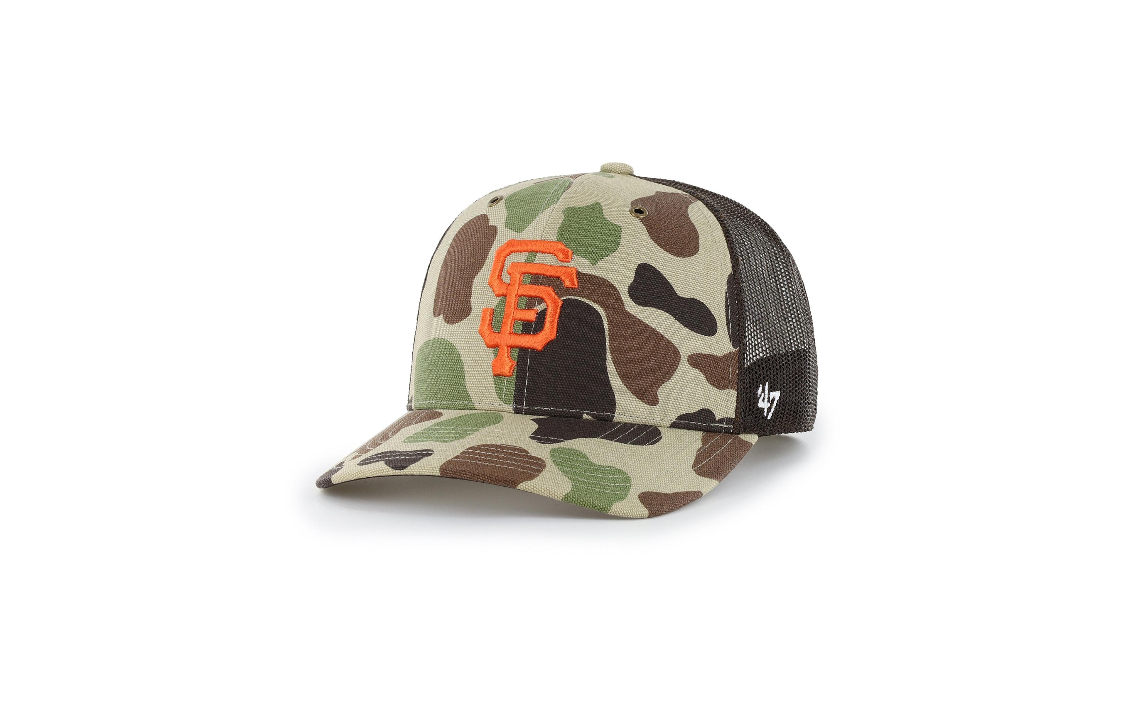 '47 Brand Men's Camo San Francisco Giants Duck Camo Trucker Hat