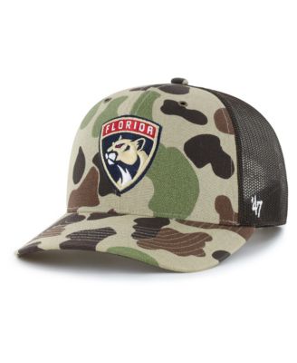 Men's Camo Florida Panthers Duck Camo Trucker Hat