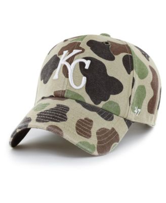 Men's Camo Kansas City Royals Duck Camo Clean Up Adjustable Hat