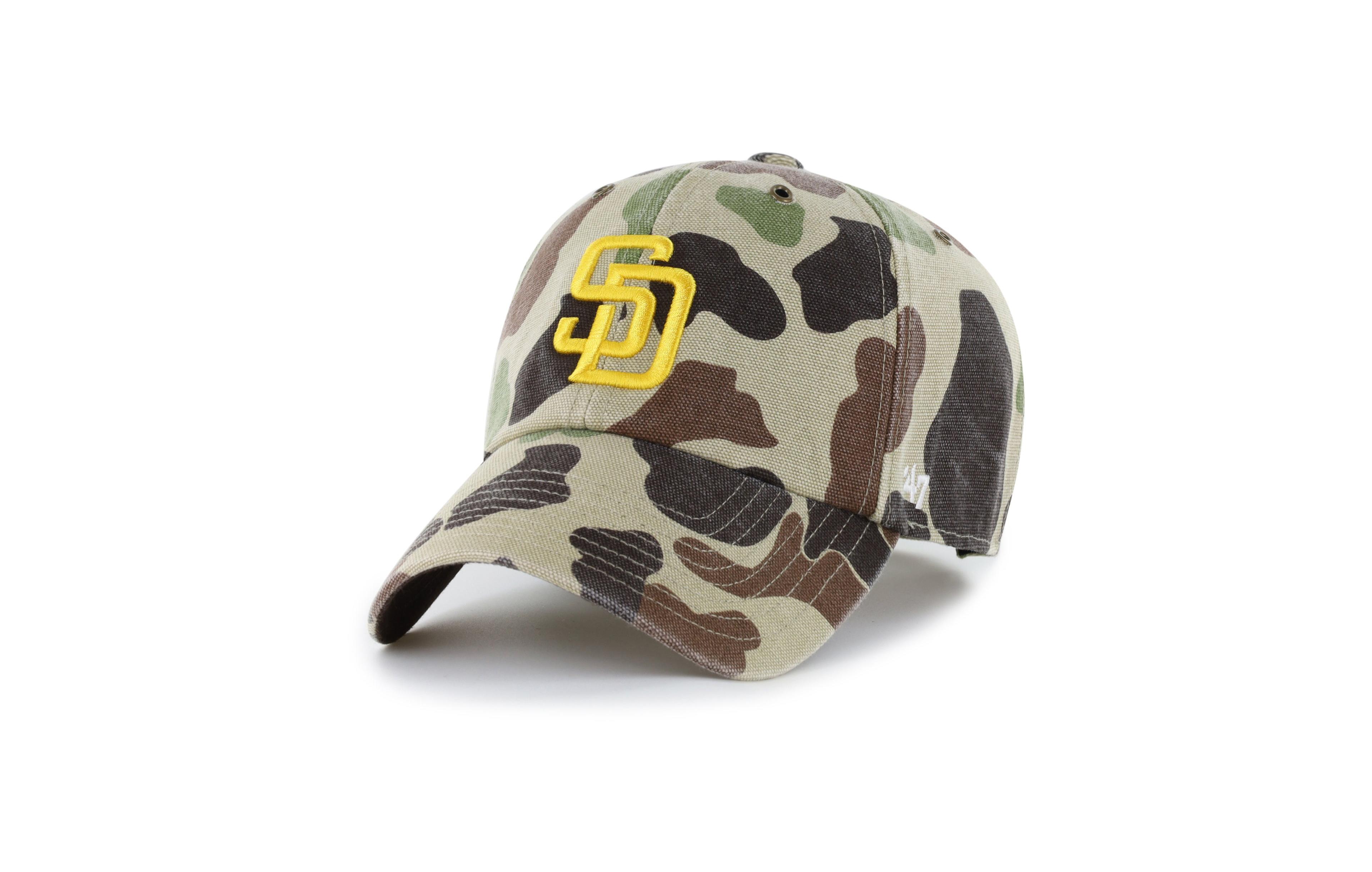 '47 Brand Men's Camo San Diego Padres Duck Camo Clean Up Adjustable Hat