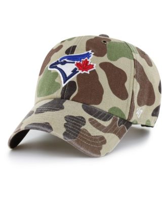 Men's Camo Toronto Blue Jays Duck Camo Clean Up Adjustable Hat