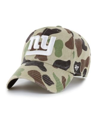 Men's Camo New York Giants Duck Camo Clean Up Adjustable Hat