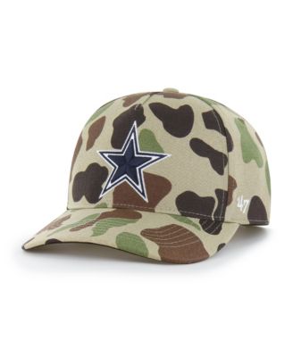 Men's Camo Dallas Cowboys Duck Camo Relaxed Hitch Hat