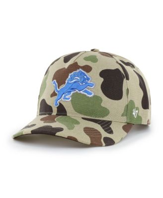 Men's Camo Detroit Lions Duck Camo Relaxed Hitch Hat