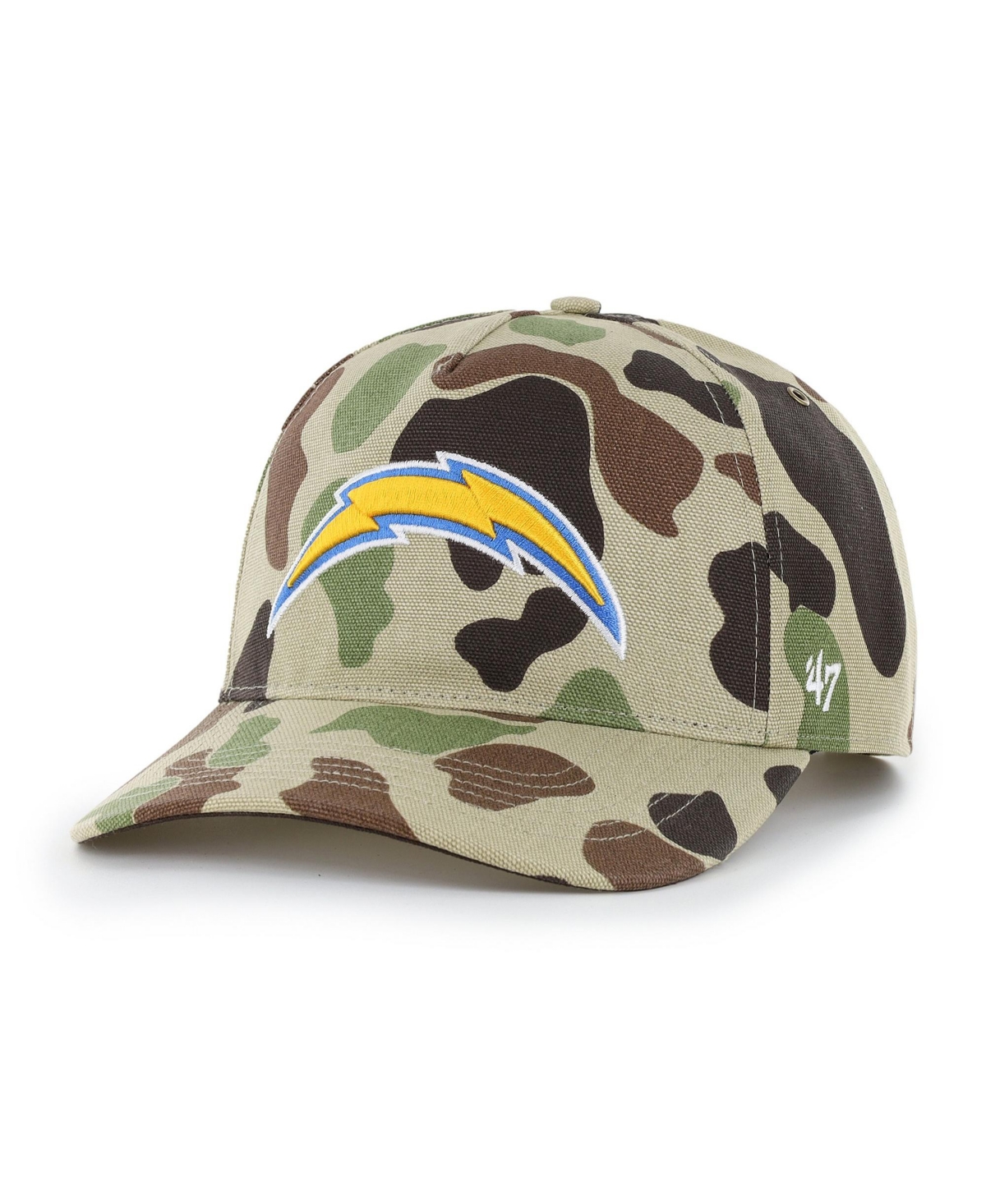 '47 Brand Men's Camo Los Angeles Chargers Duck Camo Relaxed Hitch Hat