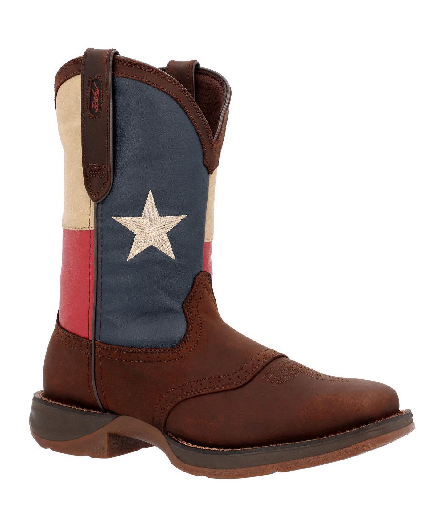 Мужские ботинки Durango Rebel Texas Flag Western, цвет: Коричневый — фото 9
