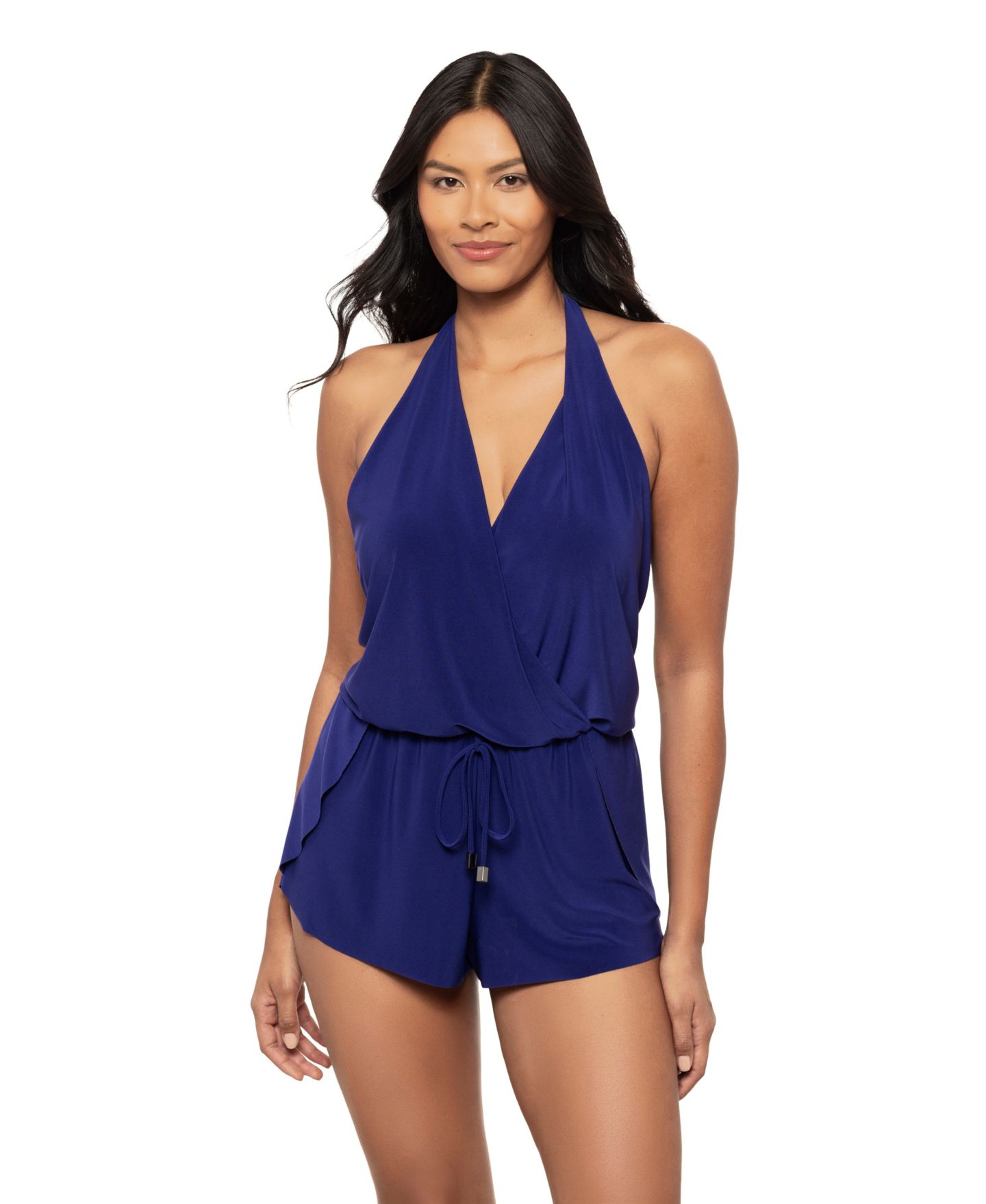Женский комбинезон Magicsuit Solids Bianca Swim Romper, цвет: Abyss — фото 5