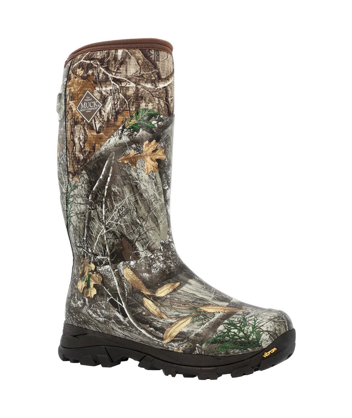 Мужские утеплённые сапоги Muck Arctic Ice 16" XF с подошвой Vibram Arctic Grip A.T, цвет: Realtree Edge — фото 4
