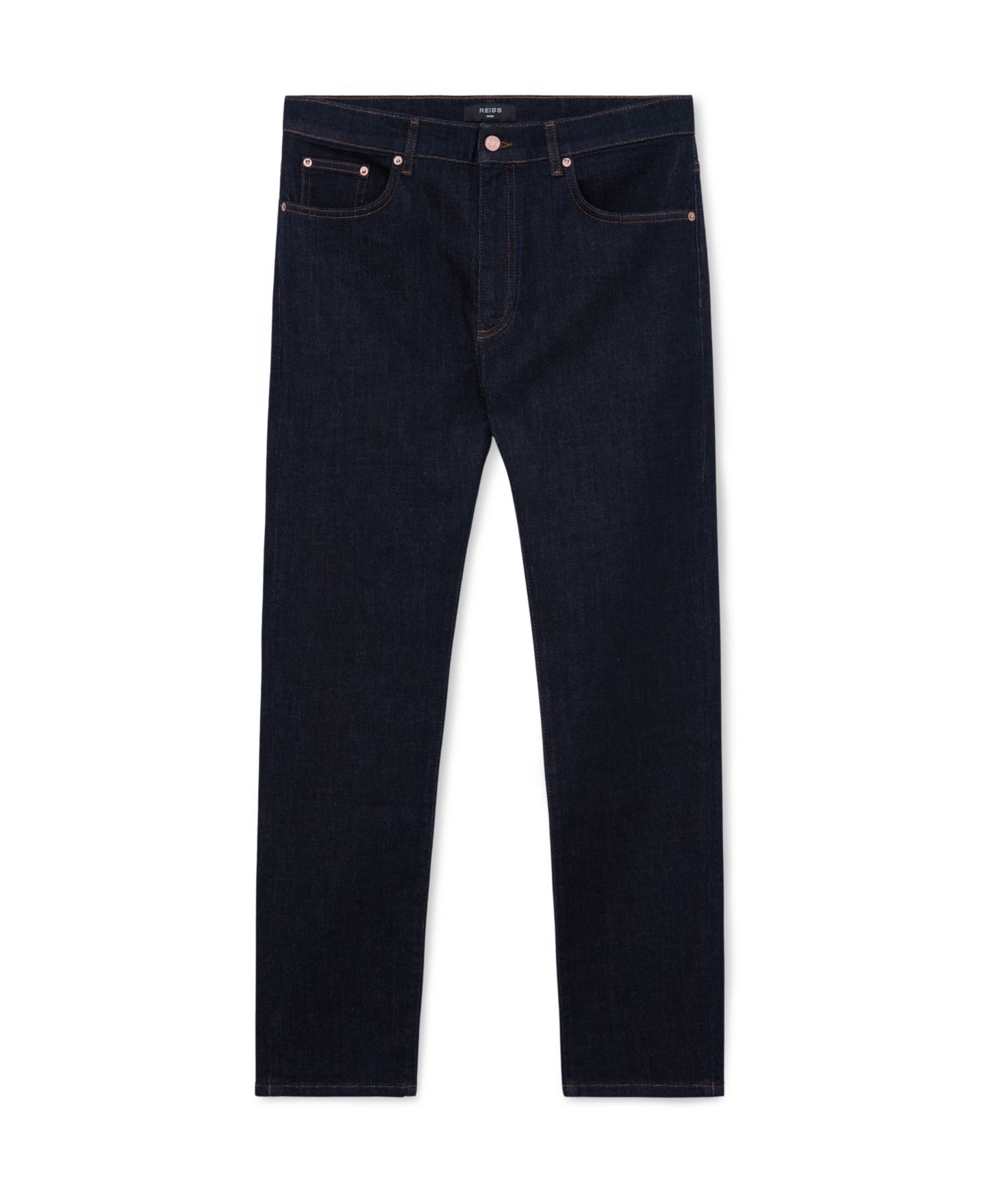 Мужские джинсы REISS Floyd Slim-Fit Denim Jeans, цвет: Варёный — фото 5