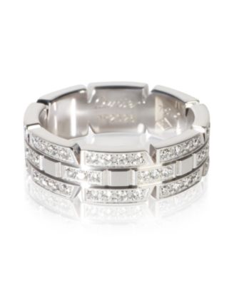 Tank Francaise Diamond Ring (0.70 ct. t.w.) in 18k White Gold