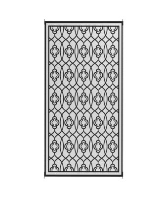 Reversible Outdoor Rug, Polypropylene, Non-Woven Fabric Construction