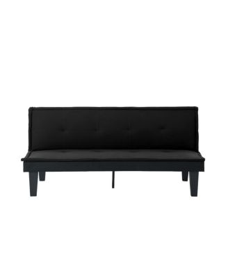 Convertible Futon Sofa Bed, 5-Position Foldable Couch for Small Spaces
