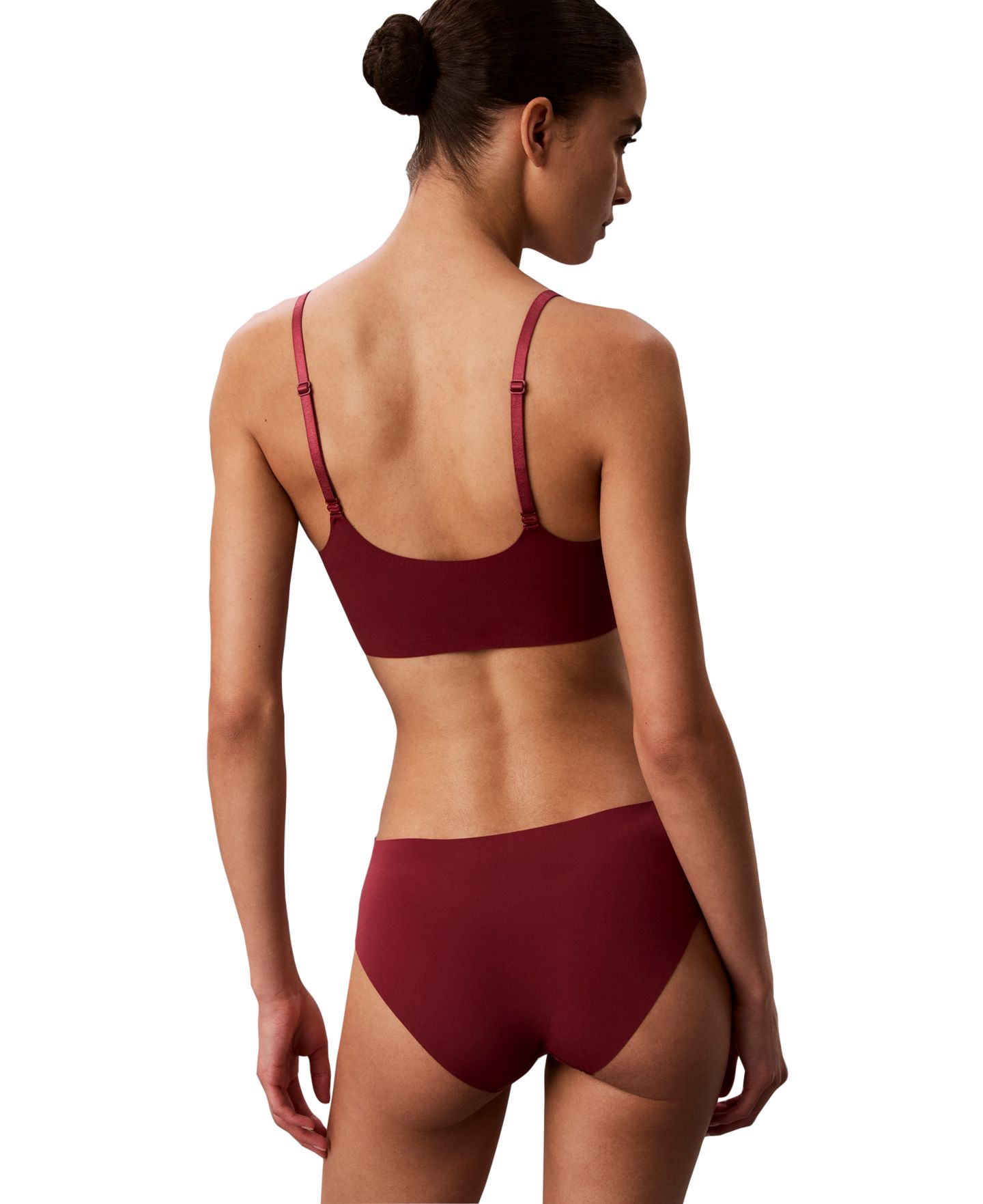 Бралетт Comfort, лёгкая чашка, треугольные чашки — Calvin Klein, цвет: Телесный — фото 8