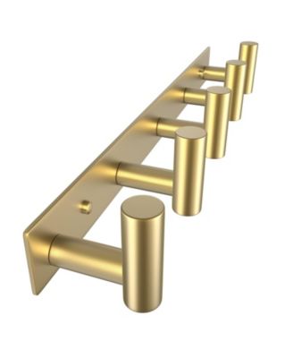 Bathroom Hardware Wall Mount Hook Rack for Coat Robe Bag Key Towel