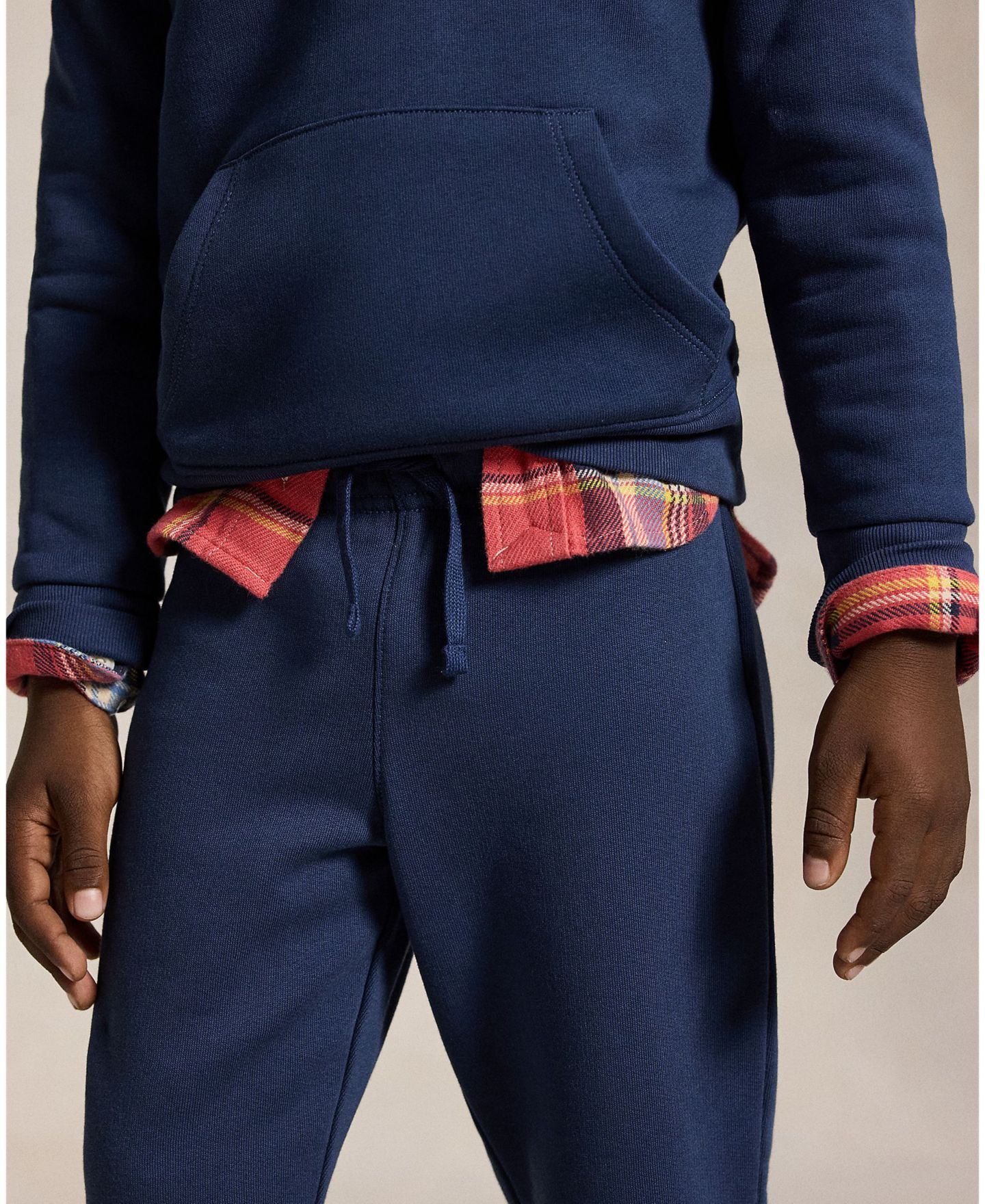 Детский комплект Polo Ralph Lauren Polo Sportsman: флисовый свитшот и брюки, 2T-7, цвет: Тёмно-синий — фото 3