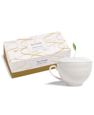 Holiday Winter Chalet Presentation Box and Caf&eacute; Cup, 20 Pyramid Count