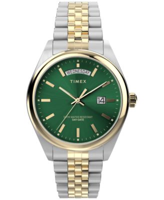 Men's Quartz Legacy Day/Date Two-Tone Stainless Steel Watch 41mm