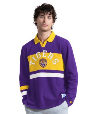 Men's Purple LSU Tigers Team Spirit Rugby Shirt