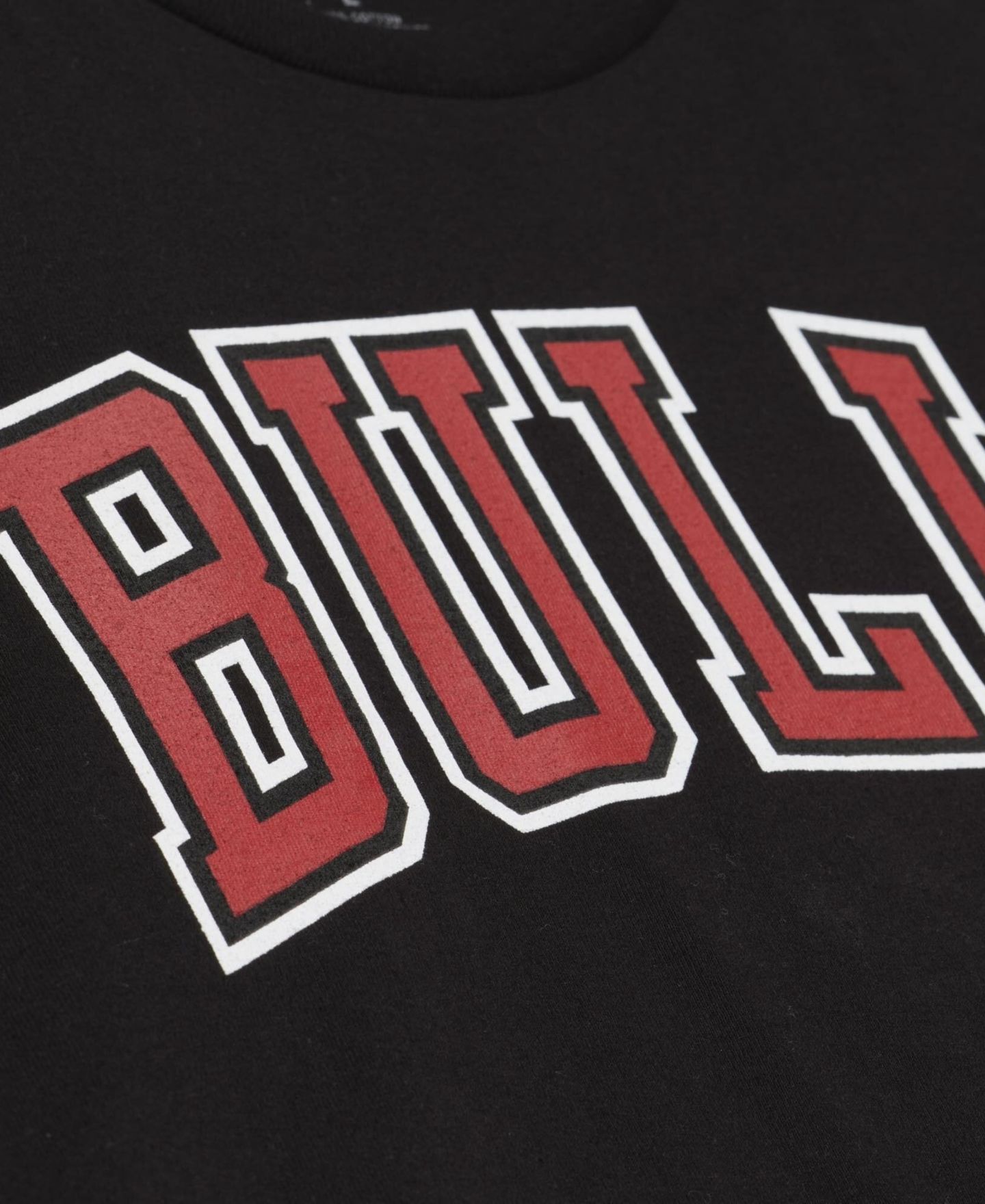 Мужская футболка Mitchell & Ness Dennis Rodman Black Chicago Bulls Hardwood Classics Name Number Classic — фото 4