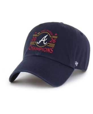 Men's Navy Atlanta Braves 2026 NL East Division Champions Clean Up Adjustable Hat