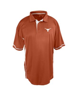 Men's Texas Orange Texas Longhorns Big Tall Color Block Panel Polo Shirt