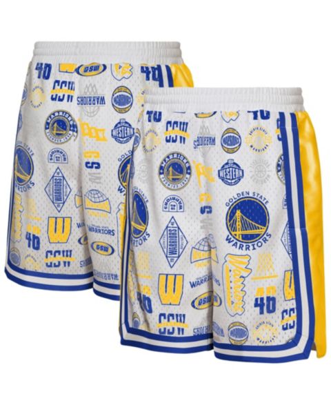 Детские шорты Outerstuff White Golden State Warriors Ball Hog Dazzle Basketball