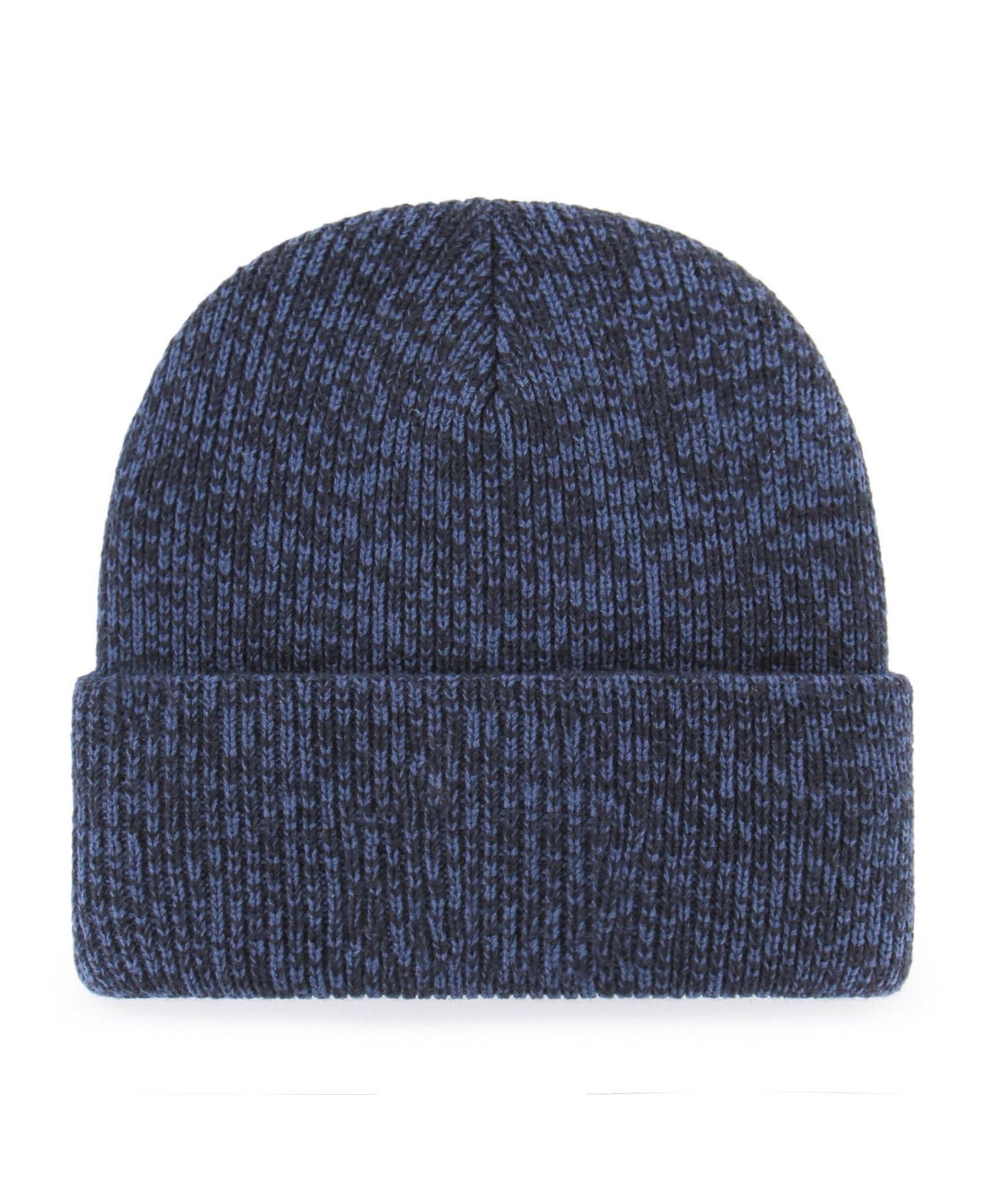 Головные уборы '47 Brand Navy Georgia Tech Yellow Jackets Brain Freeze Cuff Knit Hat — фото 2