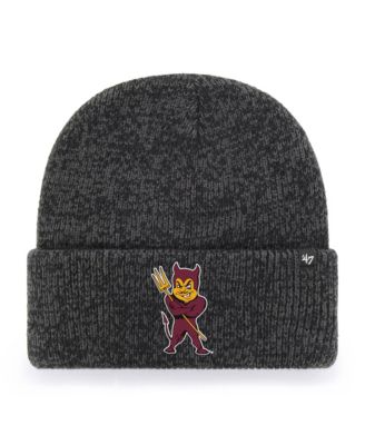 Men's and Women's Black Arizona State Sun Devils Brain Freeze Cuff Knit Hat