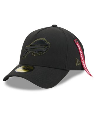Men's Black Buffalo Bills A-Frame 59FORTY Fitted Hat