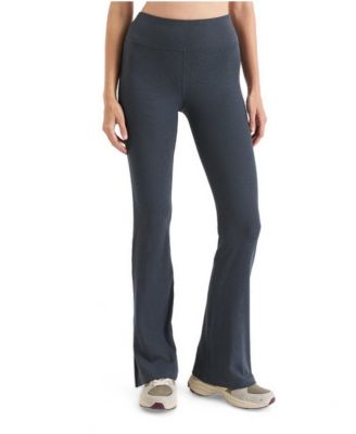 Women's On The Go-To Organic Cotton-Blend Ribbed Bootcut Leggings