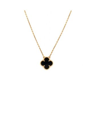 Pre-Owned Van Cleef and Arpels Vintage Alhambra Pendant Necklace