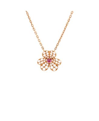 Diamond Frivole Pendant (0.82 ct.) in 18k Rose Gold