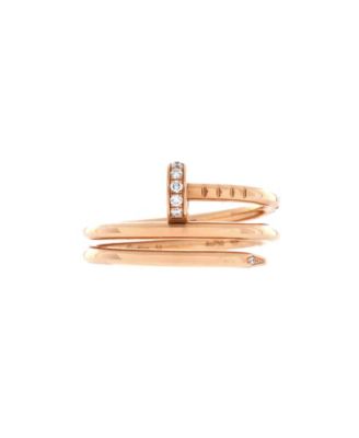 Juste un Clou Diamond Ring (0.08 ct.) in 18K Rose Gold