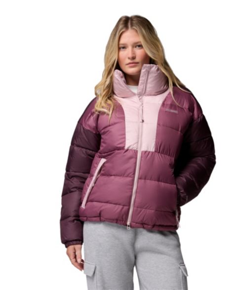 Женская куртка Columbia Pike Lake Puffer, цвет: Состаренный розовато-лиловый