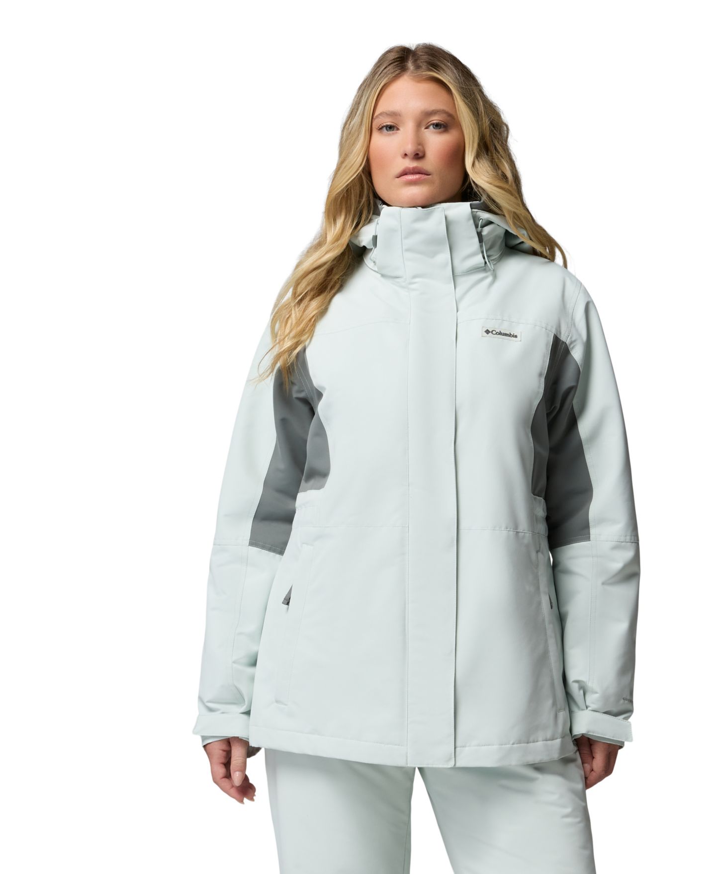 Женская куртка Columbia Bugaboo IV 3-in-1 Hooded Short, цвет: Чёрный — фото 32