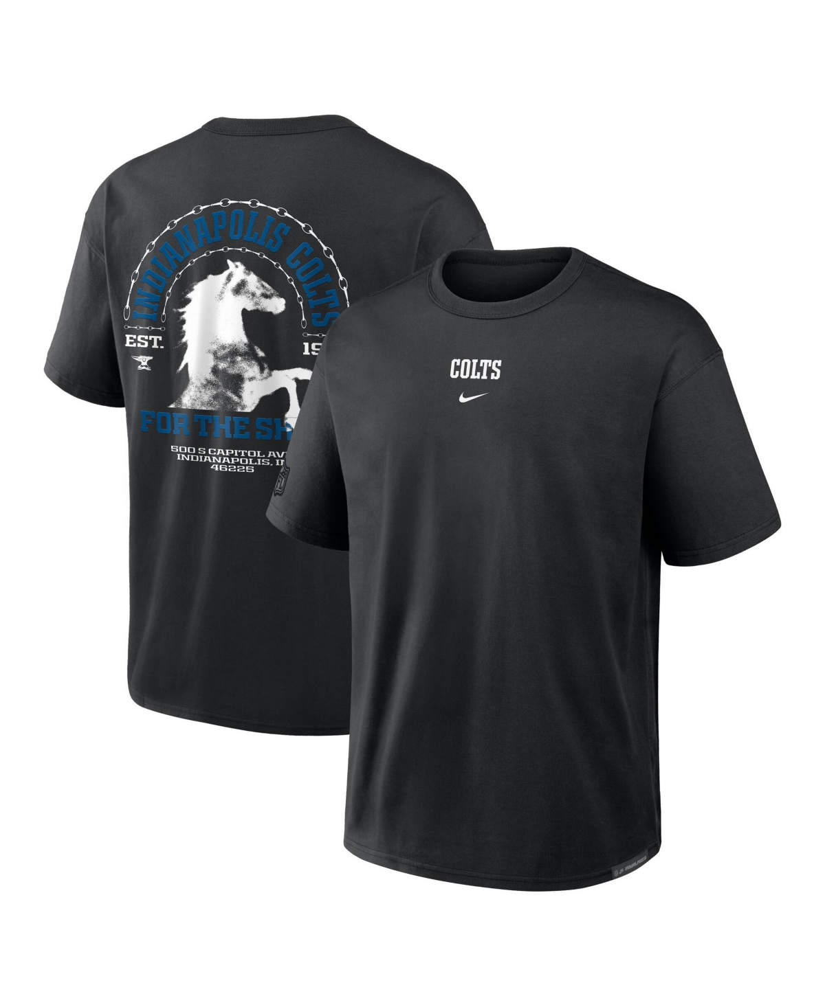 Nike Men's Black Indianapolis Colts 2026 Rivalries Collection Max90 T-Shirt