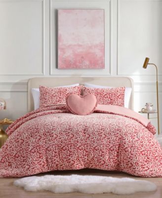 Snow Animal Plush 3-Piece Comforter Set, Twin/Twin XL