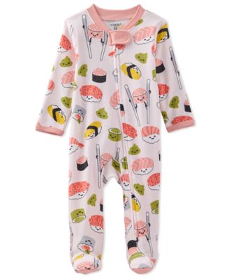 Baby Boys' and Baby Girl's Scout 2-Way Zip Footed Coveralls