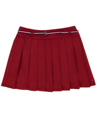 Girls' 7-16 Pull-On Pleated Knit Skirt